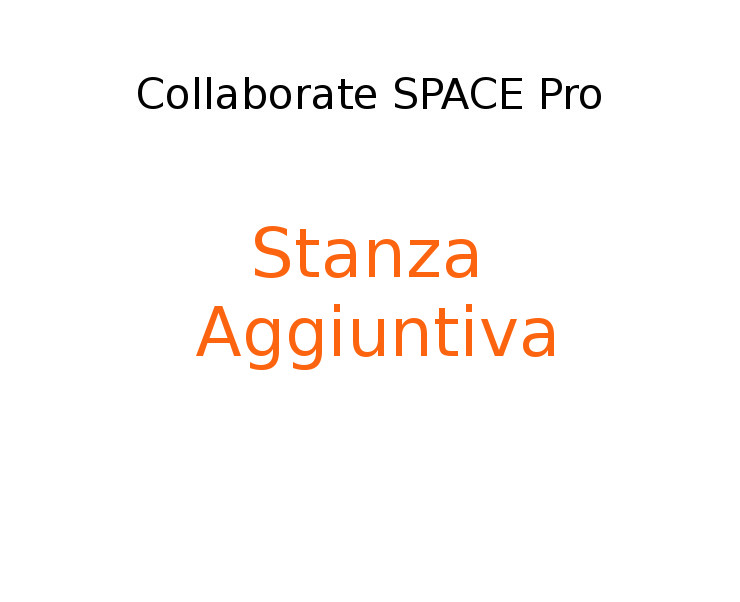 Stanza Aggiuntiva per Collaborate SPACE Pro  - visualizza la scheda
