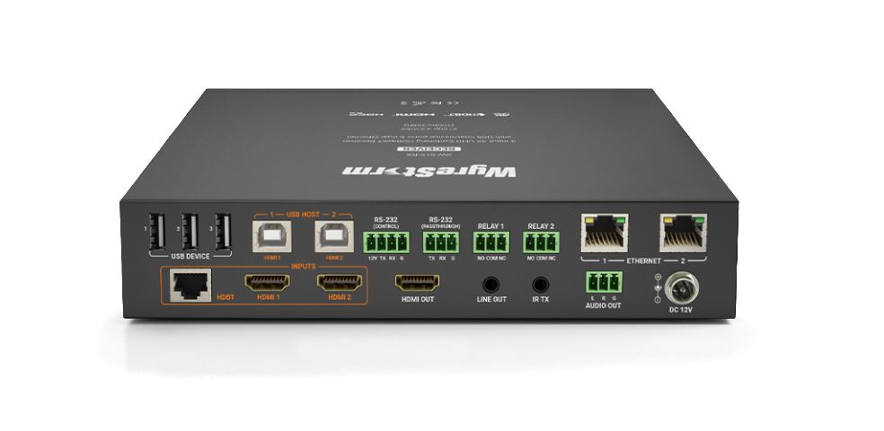 Ricevitore HDbaseT 4K fino a 100 m - HDMI, RS-232, Ethernet, USB, Relays controllabili - visualizza la scheda