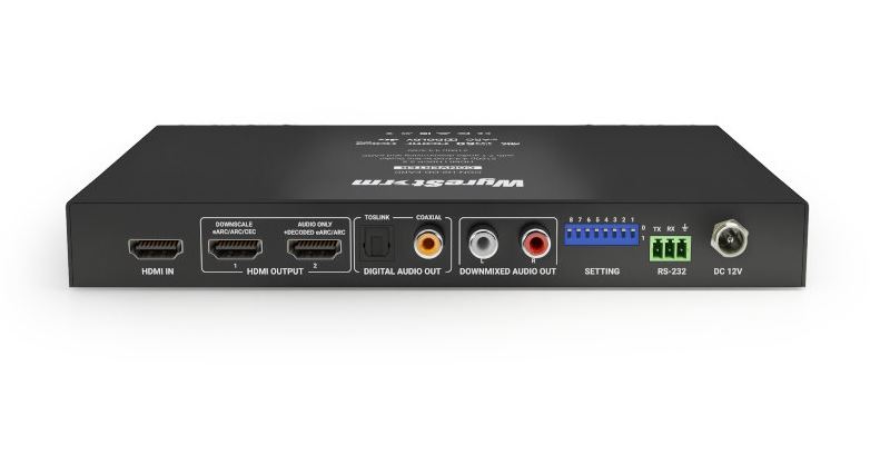 De-embedder HDMI - audio stereo e digitale con funzionalità downscaler e ARC - visualizza la scheda
