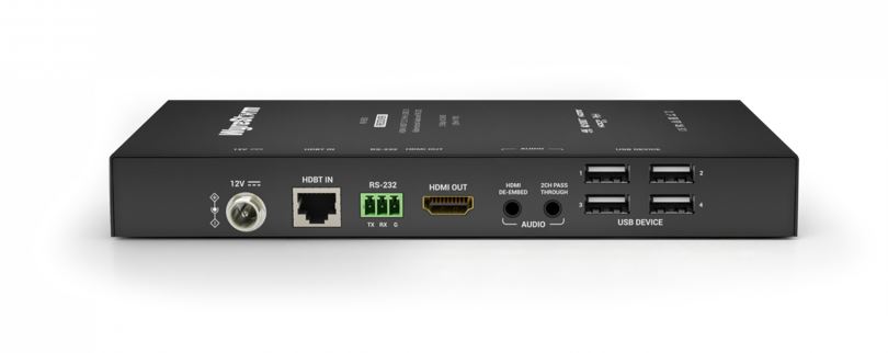 Ricevitore HDbaseT 4K 100 m, HDMI, audio, 4 x USB, POH, IR, RS-232,  - visualizza la scheda