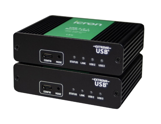 Extender USB-C su CAT fino a 100 m, Raven 3301 - visualizza la scheda