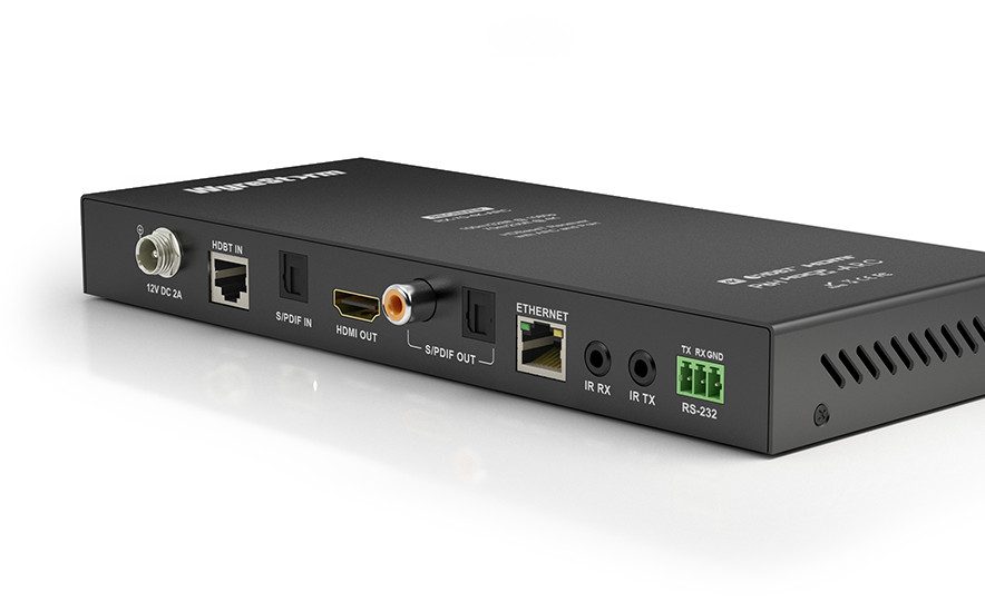 Ricevitore HDBaseT, 4K UHD 35m/FullHD 70 m - HDMI, POH, IR, RS-232 - visualizza la scheda