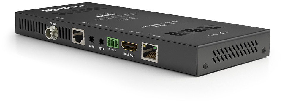 Ricevitore HDBaseT HDR10, 4K UHD 70m/FullHD 100 m - HDMI, POH, IR, RS-232, Ethernet - visualizza la scheda